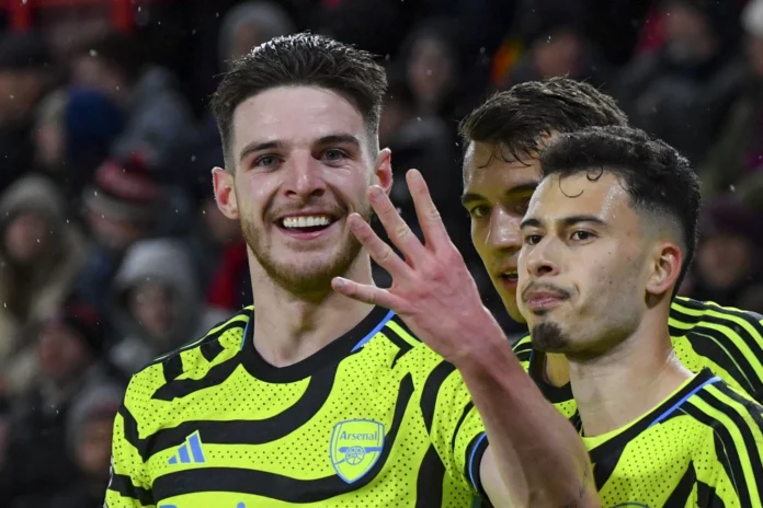 Arsenal's Declan Rice