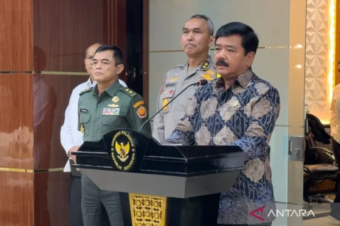 Menko Polhukam Hadi Tjahjanto