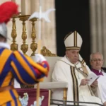 Pope Francis leads Easter Mass