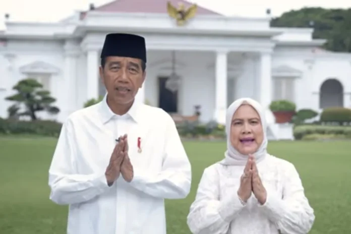 President Joko Widodo and Iriana Joko Widodo