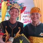 Fathir Piero Casto from class 7-C (left) and Melvin zein, a student from class 7-F (right).