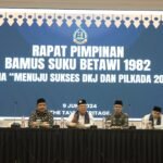 Leaders of the 1982 Betawi Tribal Consultative Body Meeting