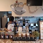 The baristas at Kobar Cafe are orphans from Kobar CAfe’s orphanage. They are trained in cafe management to barista art.